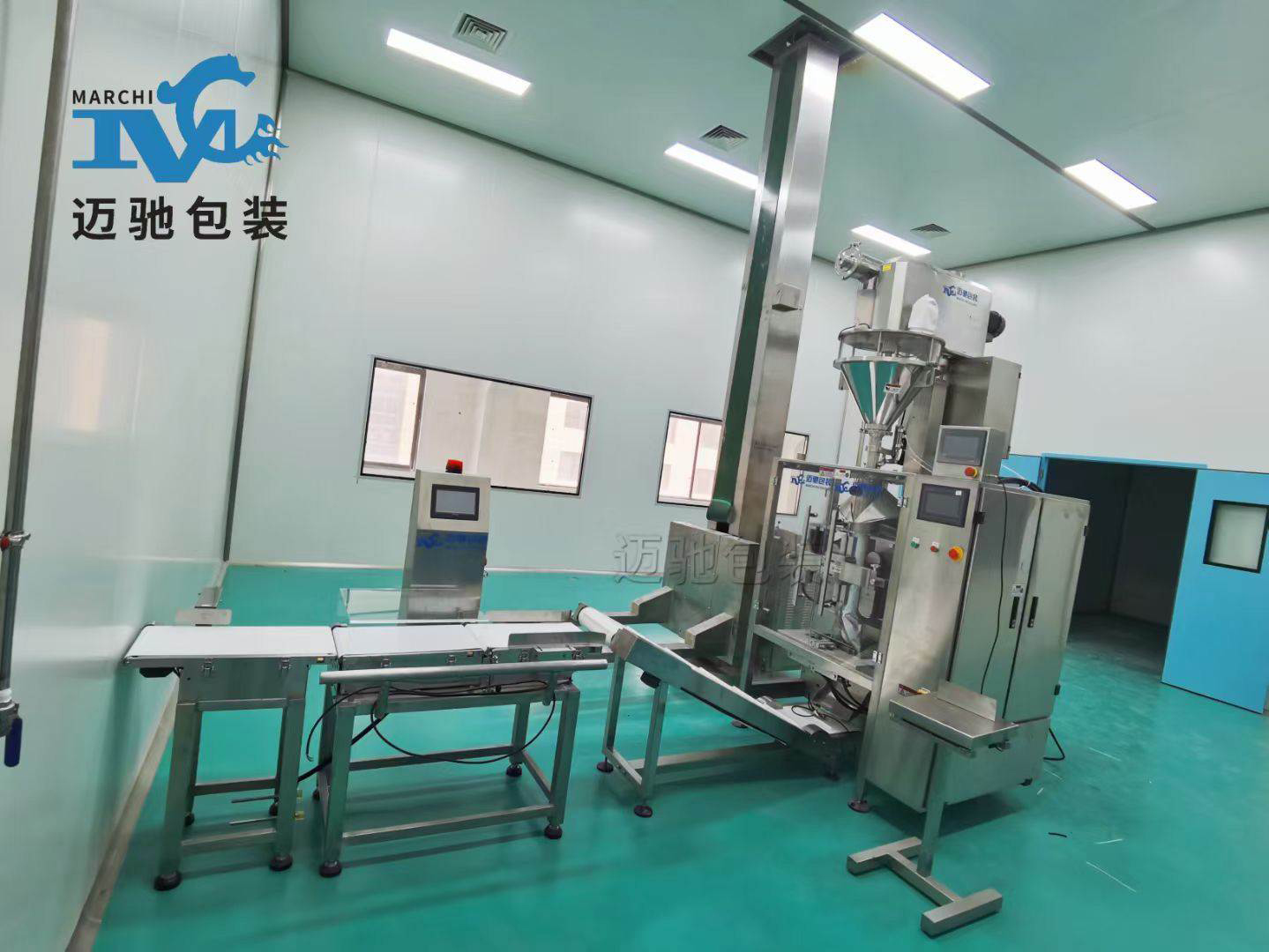 邁馳 5kg 定量粉末包裝機：26 年技術沉淀，助力企業精準包裝每一份物料